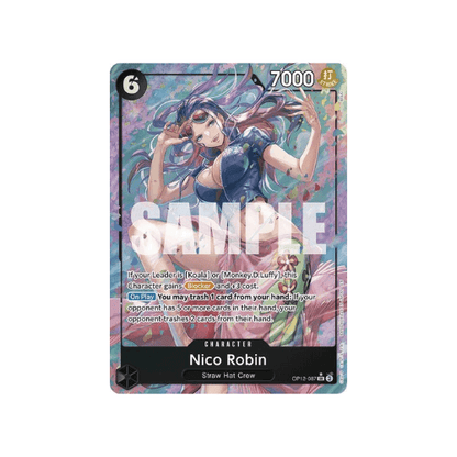 Nico Robin 087 Alternate Art OP12 ENG