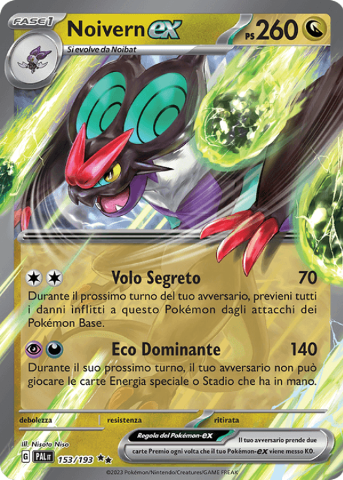 Pokémon Noivern ex 153/193 Evoluzioni a Paldea ITA