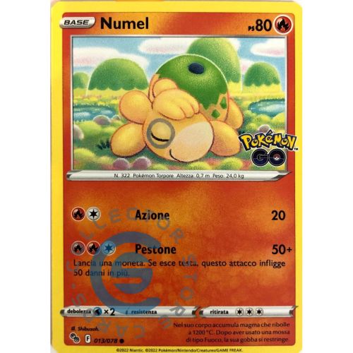 Numel Pokemon Go 013-078 Comune