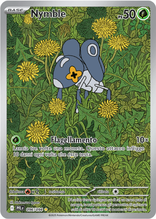 Pokémon Nymble 096/094 Fiamme Spettrali ITA