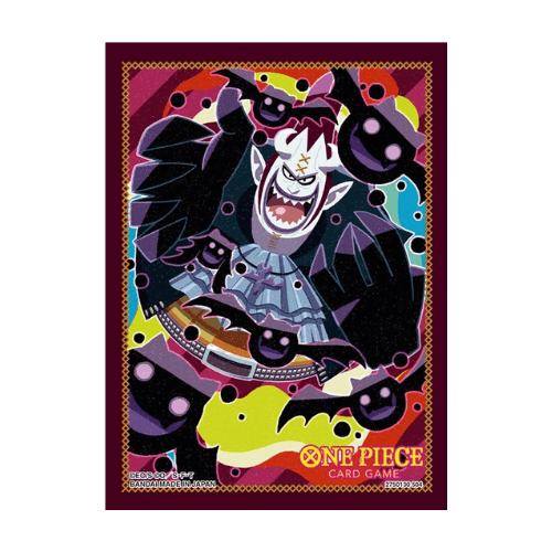 One Piece Card Game Official Sleeves Gecko Moria 70 bustine Serie 08