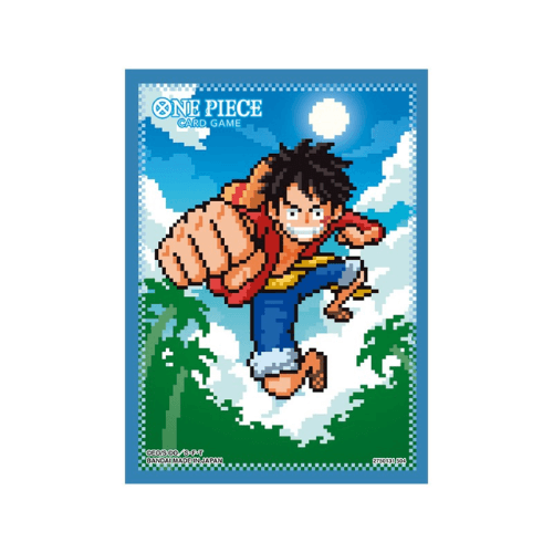 One Piece Card Game Official Sleeves Monkey D. Luffy (70 bustine) Serie 08