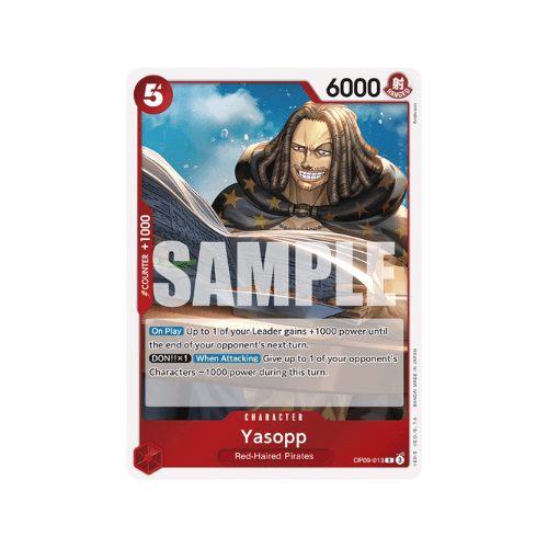 Yasopp 013 Rara OP09 ENG