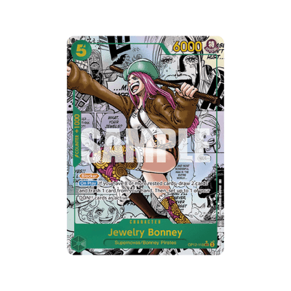 Jewelry Bonney 118 Manga Rare OP12 ENG