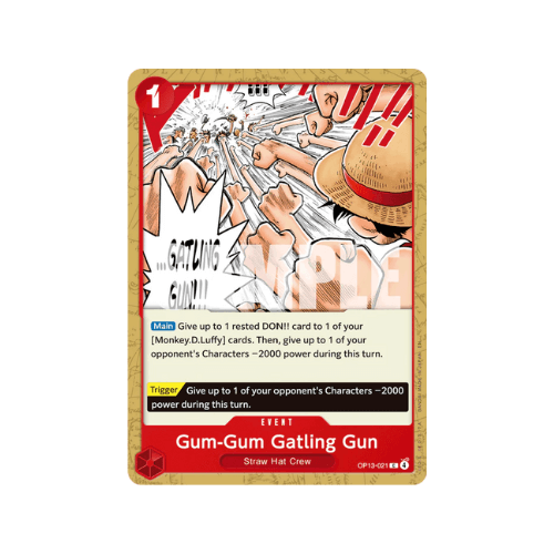 Gum-Gum Gatling Gun OP13-021 ENG