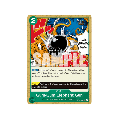 Gum-Gum Elephant Gun OP13-038 ENG