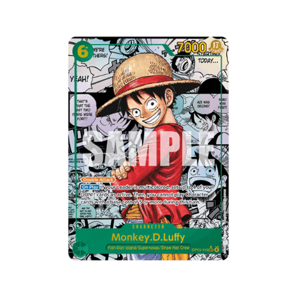 Monkey.D.Luffy Manga OP13-118 ENG