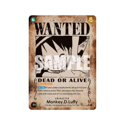 Monkey.D.Luffy Special OP13-118 ENG