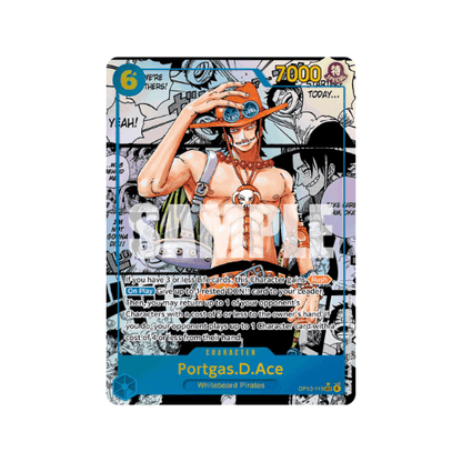 Portgas.D.Ace Manga OP13-119 ENG