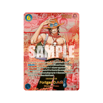 Portgas.D.Ace Red Manga OP13-119 ENG