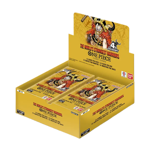 One Piece Card Game OP-17 The World's Strongest Warriors Box 24 Buste ENG