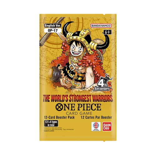 One Piece Card Game OP-17 The World's Strongest Warriors Box 24 Buste ENG
