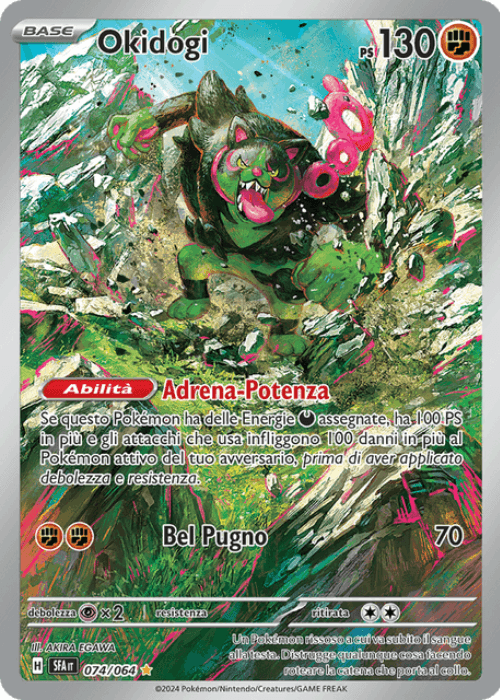Pokémon Okidogi 074/064 Segreto Fiabesco ITA