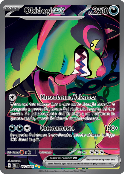 Pokémon Okidogi ex 090/064 Segreto Fiabesco ITA