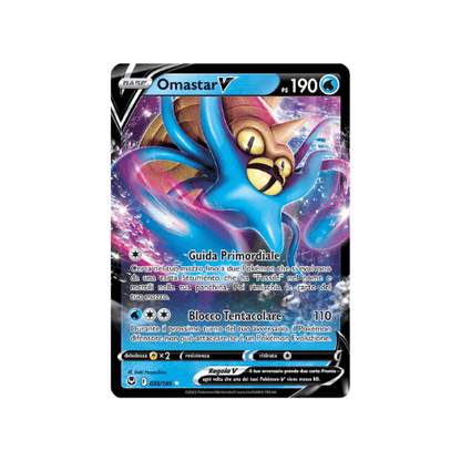 Pokémon Omastar V 035/195 Tempesta Argentata ITA
