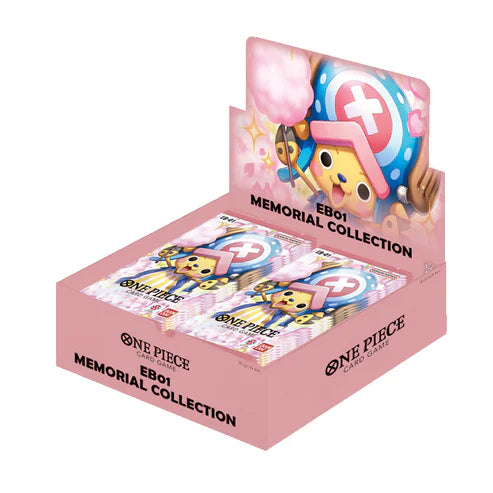 One Piece Card Game EB-01 Extra Booster Memorial Collection Box 24 Buste [ENG]