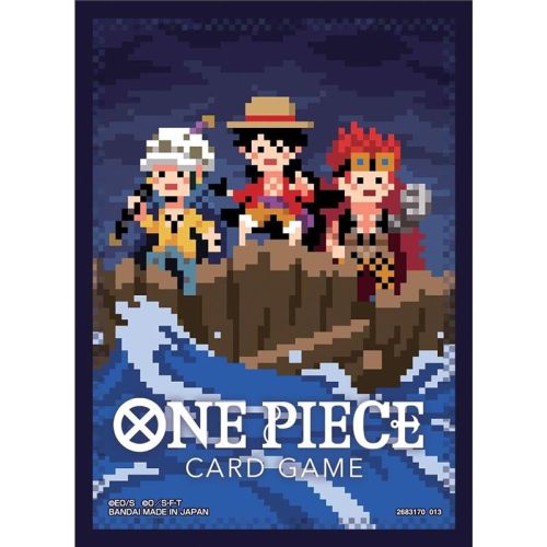 One Piece Card Game Official Sleeves 2024 The Three Captains (Dot)