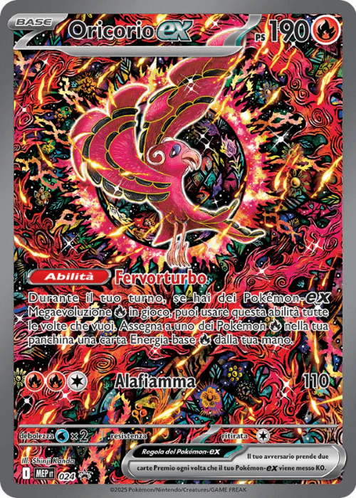Pokémon Oricorio 024 Promo Megaevoluzione ITA