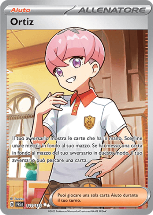 Pokémon Ortiz 141/131 Evoluzioni Prismatiche ITA