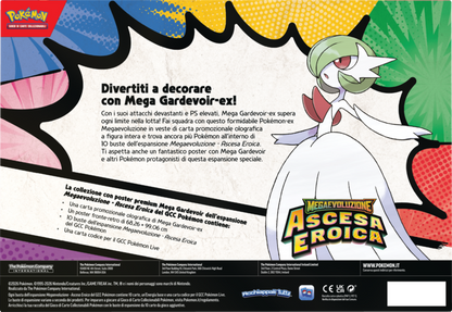 Pokémon Collezione con Poster Premium di Mega Gardevoir-ex ITA