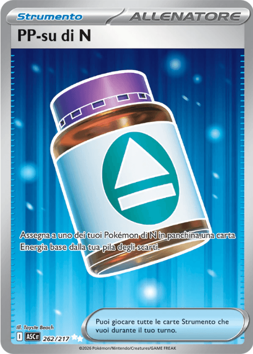 Pokémon PP-su di N 262/217 Ascesa Eroica ITA