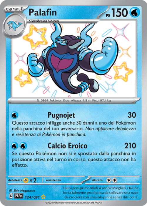 Pokémon Palafin 124/091 Destino di Paldea ITA