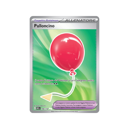 Pokémon Palloncino 166/132 Megaevoluzione ITA