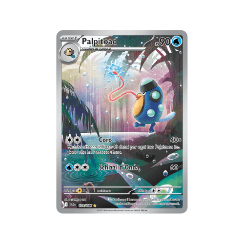 Pokémon Palpitoad 104/086 Luce Nera ITA