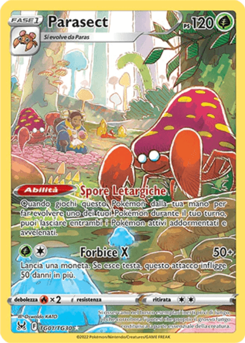 Pokémon Parasect TG01/TG30 Origine Perduta ITA