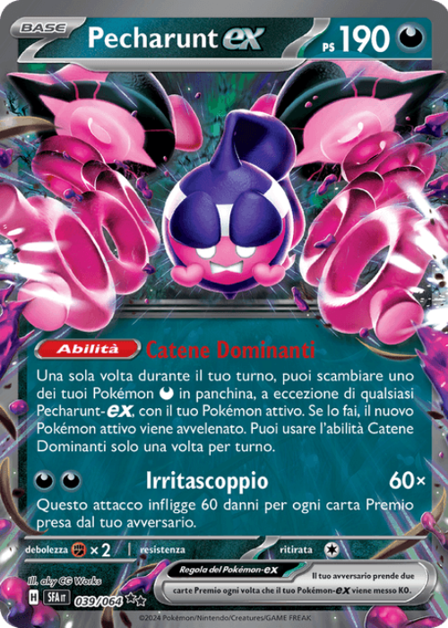 Pokémon Pecharunt ex 039/064 Segreto Fiabesco ITA