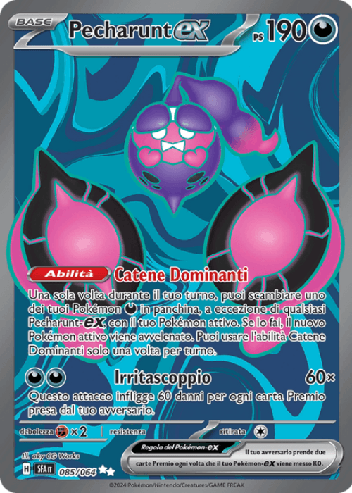 Pokémon Pecharunt ex 085/064 Segreto Fiabesco ITA