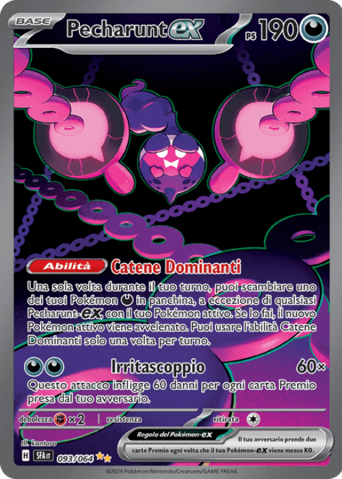 Pokémon Pecharunt ex 093/064 Segreto Fiabesco ITA