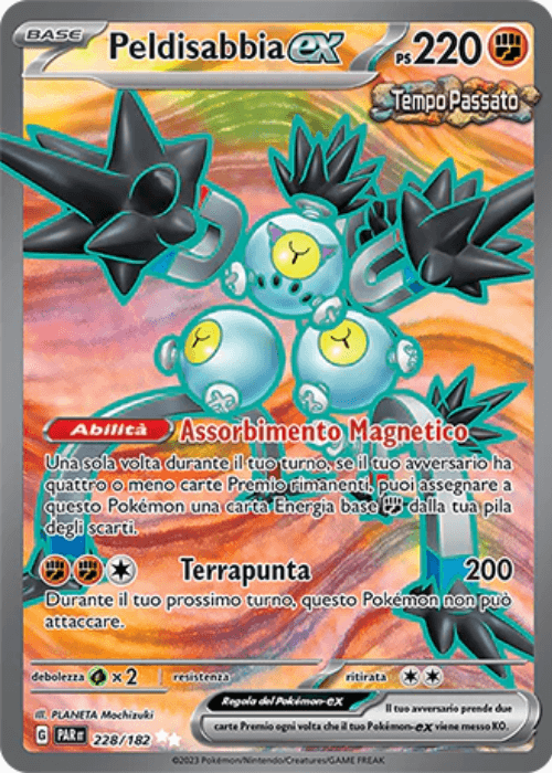 Pokémon Peldisabbia ex 228/182 Paradosso Temporale ITA