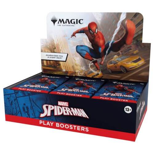 MTG Marvel's Spider-Man Play Booster Display da 30 Buste ENG