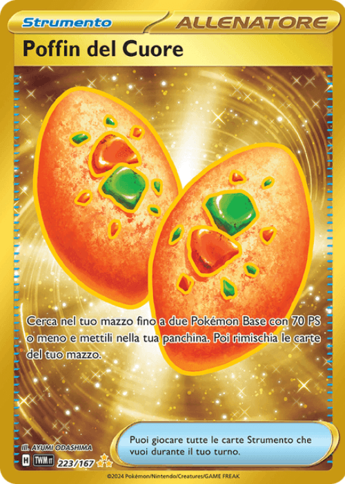Pokémon Poffin del Cuore 223/167 Crepuscolo Mascherato ITA