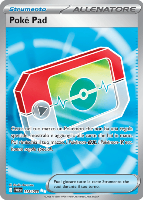 Pokémon Poké Pad 113/088 Equilibrio Perfetto ITA