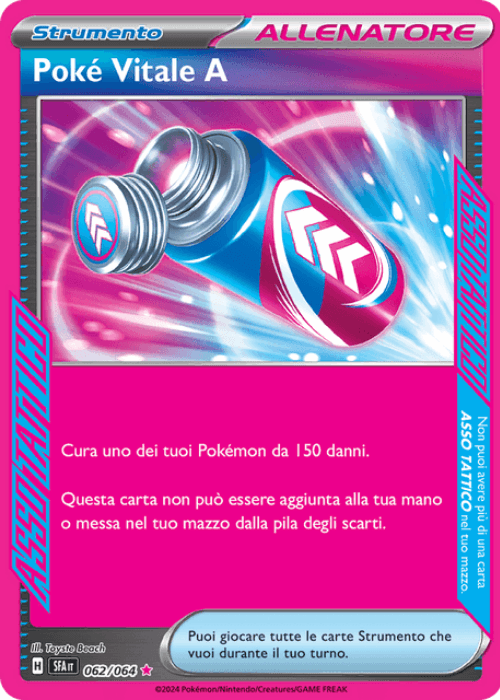 Pokémon Poké Vitale A 062/064 Segreto Fiabesco ITA