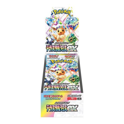 Pokemon Terastal Festival ex Booster Box Sv8a Sealed JAP