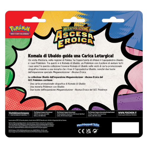 Pokémon Bundle Collezione Erika e Ubaldo Ascesa Eroica ITA
