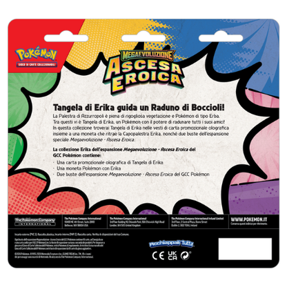 Pokémon Bundle Collezione Erika e Ubaldo Ascesa Eroica ITA