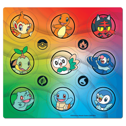Pokémon Collezione Illustrazione Primi Compagni d'Avventura ITA