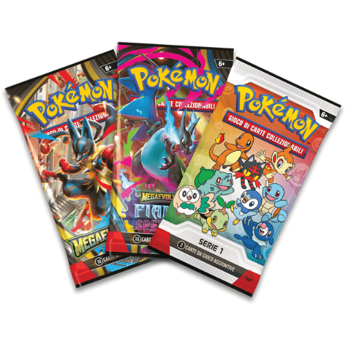 Pokémon Collezione Illustrazione Primi Compagni d'Avventura ITA