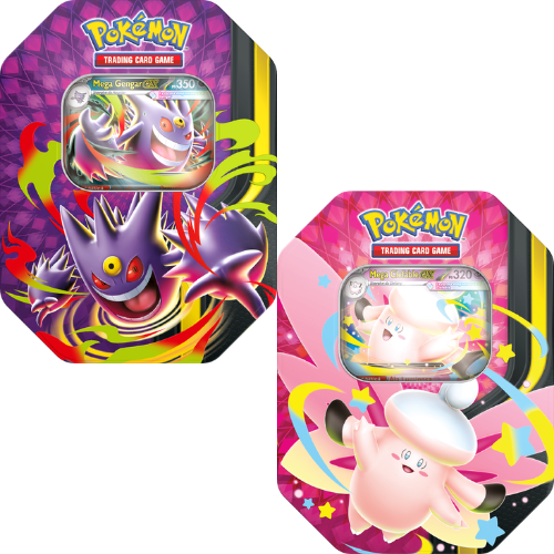 Pokémon Coppia Tin da Collezione Mega Chiarodiluna ITA