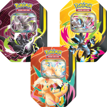 Pokémon Tin da Collezione Megaforze Set Completo 3 Tin ITA