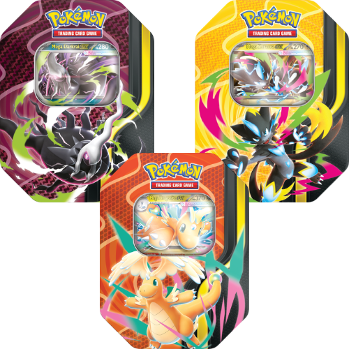 Pokémon Tin da Collezione Megaforze Set Completo 3 Tin ITA