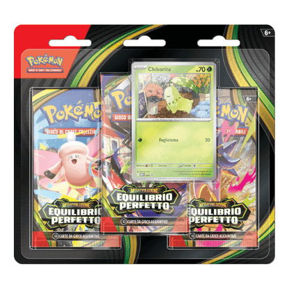 Pokémon Equilibrio Perfetto Blister 3 Buste ITA