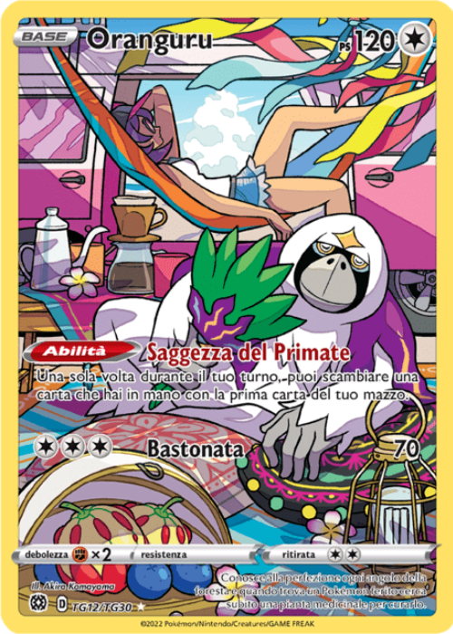 Pokémon Oranguru TG12/TG30 Astri Lucenti ITA