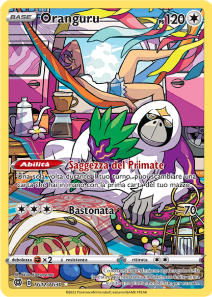 Pokémon Oranguru TG12/TG30 Astri Lucenti ITA