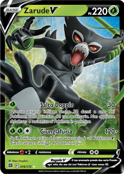 Pokémon Zarude V 016/172 Astri Lucenti ITA