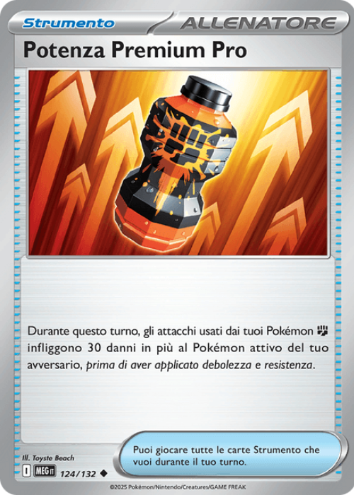 Pokémon Potenza Premium Pro 124/132 Megaevoluzione ITA